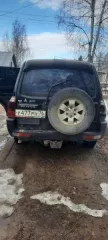 Транспортное средство Mitsubishi Pajero, 2003 года выпуска, государственный номер У477РН76, цвет - черный, VIN JMBLYV78W4J002723, объем двигателя - 3200 куб. см, мощность двигателя - 121,4 кВт/165 л.с. Состояние транспортного средства: отсутствует задняя правая фара, арка задней левой дверцы сгнила…