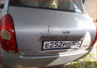 Chery QQ6 (S21) 2008, 68 лс, автомобиль легковой, марка: CHERY, модель: S21 QQ6, VIN: LVVDC12B68D151738, гос. рег. номер: Е252РО126, год изготовления: 2008