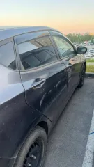 Хэтчбек Hyundai Solaris 2013 года, черно-серый цвет, VIN Z94CT51CBDR079730