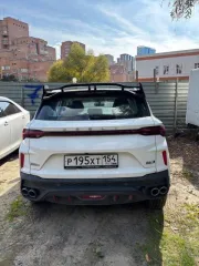 Geely Coolray 2023 Белый VIN LB37622Z0PX613800 После ДТП неисправен