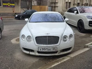 Bentley Continental GT 2006 автомобиль марки: Бентли Континенталь GT VIN SCBCE63W96C038578, 2006 года выпуска, цвет белый, местоположение: Республика Дагестан, г. Махачкала, стоимость 498 000 руб., задаток 99 600 руб. Вид транспорта: автомобиль Год выпуска: 2006 VIN номер: SCBCE63W96C038578 Марка…