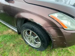 Nissan Murano 2003 г.в., госномер В730РТ27, двигатель 894669А, VIN JN8AZ08W83W235299, цвет коричневый. Модель Murano, вид транспорта легковой, год выпуска 2003.