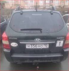Hyundai Tucson, 2008 года, 112 лс еще Транспортное средство: HYUNDAI TUCSON 2.0 GLS MT, Идентификационный номер  VIN номер : KMHJN81VP9U035266, Год изготовления: 2008 гос.номер Н356НО10