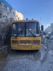 Автобус ПАЗ 320538-70 2016 года выпуска. VIN: Х1M3205BZG0001207. Тип ТС: ПАЗ 320538-70, категория D/M3. Цвет: желтый. Двигатель: бензиновый, объем 4670 куб.см, мощность 122.4 л.с. (90 кВт), экологический класс 4. Технически допустимая максимальная масса: 8000 кг, масса в снаряженном состоянии: 5310…