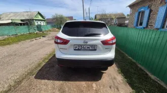 Nissan Qashqai 2014 года, 144 лс, 196767 км, АКПП. Автомобиль легковой, марка: NISSAN QASHQAI VIN: SJNFBAJ11U1091599, гос. рег. номер: Р234СМ102, год изготовления: 2014