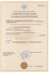 Доля в уставном капитале ООО «СЗТП» (ОГРН 1141326001508, дата присвоения ОГРН: 06.06.2014 год, ИНН 1326228122, КПП 132601001) в размере 100%.