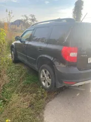 Skoda Yeti 2012, 152 л.с., 100537 км, полный привод, АКПП, цвет черный, гос. номер У557УС71, объем двигателя 1798 куб. см.