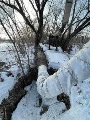 Трубопровод хозводы, технический паспорт 41-16Т, инвентарный номер 00030213, протяженность 3413 метров.