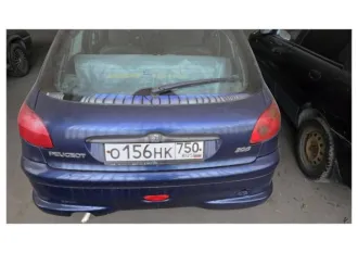 Peugeot 206 2003 года, 75 лс, VIN: VF32AKFWR43225752, гос. рег. номер: О156НК750