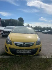 Opel Corsa 2012 года, желтый, VIN: W0L0SDL68D4024524, ПТС: 77УВ 891862, госномер: Н864РН716, мощность двигателя 101 л.с., объем 1398 см³. Не на ходу, требуется ремонт коробки передач, имеются сколы и вмятины по кузову, трещина на лобовом стекле. Имущество в залоге у ПАО "Совкомбанк". Ознакомление с…