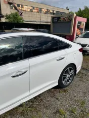 Hyundai Sonata, 2018 года, 187 лс, 118033 км, АКПП, VIN: XWEE341FBK0000597, гос. рег. знак: Н160АУ550, цвет: белый