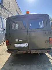 УАЗ 374195-05 (UAZ 374195-05), 2021, цвет зеленый, VIN XTT374195M1212746, госномер О251НК29. Состояние ТС: снят аккумулятор, коррозия по всему кузову, царапины на правой задней двери и на правом боку, подкапотное пространство осмотрено (на стоимость, сложившуюся по итогам аукциона, будет начислен…
