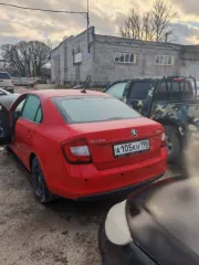 Skoda Rapid, VIN XW8AG2NH8JK122237, 2018 года выпуска, красный цвет, мощность 90 л.с., объем 1598 см3.