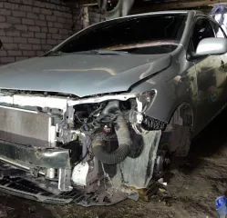 Toyota Corolla, 2008 г., серебристый, двигатель 1ZR-0316435 (1.6 л, 124 л.с.), VIN: JTNBV58E00J045209. Состояние: неисправен (не заводится, битый кузов). Регистрационный знак: Е843АН57. Адрес: Орловская обл., Свердловский р-н, с. Богородицкое, ул. Вольнова, д. 15. Имеется запрет на регистрационные…