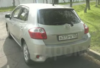 Быкова Олеся Сергеевна Лот №1 Легковой автомобиль, марка: TOYOTA, модель: AURIS, год изготовления: 2010 г.в., цвет: серый, г/н: А373РВ125, модель двигателя: 1NZD789042, тип двигателя: бензиновый, шасси  рама  № отсутствует, кузов №: NZE151 1099681, разрешенная максимальная масса: 1535 кг, масса без…
