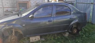 Renault Logan, 2008 года, 75 лс, 500000 км. Легковой автомобиль, марка: RENAULT, модель: LOGAN (SR), год изготовления: 2008, цвет: темно-серый, VIN: X7LLSR4AH8H147254, ПТС: 77 МО 979278, модель двигателя: K7JA710, тип двигателя: БЕНЗИНОВЫЙ, двигатель №: UE40273, мощность двигателя, л. с. (кВт): 75…