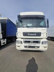 Грузовой тягач седельный КАМАЗ 5490-S5, 2021 г.в., г/н Н806ЕО761, VIN XTC549005M2549728, с видимыми повреждениями. Адрес: Ростовская область, Аксайский район, х. Маяковского, ул. Заводская, 43. Год выпуска: 2021 VIN номер: XTC549005M2549728 Марка грузовика: КАМАЗ 5490-S5 Модель грузовика: КАМАЗ…
