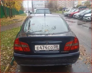 Mitsubishi Carisma, 2001 года, 103 л.с., автомобиль легковой, марка: Mitsubishi, модель: Carisma HB 1.6, VIN: XMCLNDA1A1F027039, гос. рег. номер: E474CO08, год изготовления: 2001