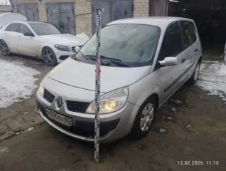 Renault Scenic 2007 года, 113 л.с., 200000 км. Легковой автомобиль, марка: RENAULT, модель: SCENIC AUC16 110 96, год изготовления: 2007, цвет: светло-серо-голубой, VIN: VF1JM1B0H37998547, ПТС: 77ТО 531160, г/н: Н090ВХ60, модель двигателя: K4MD812, тип двигателя: бензиновый, двигатель №: D135828