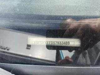 Ford Focus 2007, VIN X9F5XXEED57K63489.