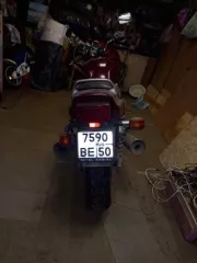 Мотоцикл Honda CB750-2, 2000 г.в., госномер 7590ВЕ50, VIN отсутствует, модель, номер двигателя RC17E1201598, мощность 75 л.с. (55.2 кВт), объем двигателя 747 см³, масса 390 кг (снаряженная 230 кг).