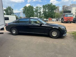 Mercedes-Benz S 450 4matic Maybach 2017, Категория ТС В, Легковой, VIN: WDD2229641A343280, Цвет кузова Черный, Тип двигателя Бензиновый, КПП Автоматическая