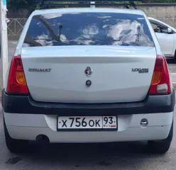 Транспортное средство Renault Logan, 2008 г.в., VIN: X7LLSRABH8H151551, ГРЗ Х756ОК93, легковой седан, серый.