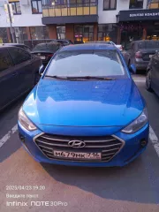 Автомобиль легковой Hyundai Elantra 2016 года выпуска, VIN XWEDC41FBH0000536, регистрационный номер М679МК716. Цвет кузова синий, АКПП. Находится в залоге.