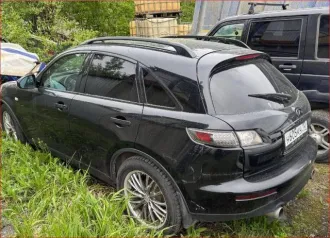 Infiniti FX, 2007 года, 328 лс, 396585 км, полный привод, АКПП еще автомобиль: infiniti f45 premium, идентификационный номер (vin): jn1tbn s50u0000299, год выпуска: 2007 г., пробег 396 585 км., мощность 328 л.с., цвет черный, двигатель 4494 куб.см. коробка передач автоматическая, руль левый…