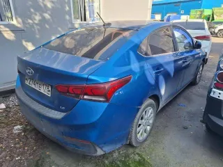 HYUNDAI SOLARIS, 2017, VIN: Z94K341CBJR008042, Цвет: Синий, Свидетельство ТС № 7849№970418, Паспорт ТС № 78ОР766181