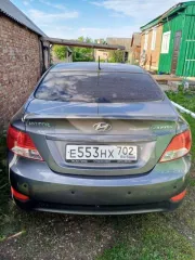 Hyundai Solaris 2014 года, VIN: Z94CT41DADR311577. Техническое состояние: длительное время не эксплуатировался. Требуется замена задних колодок, колеса спускают. Передний бампер немного провисает. Местонахождение: Республика Башкортостан, Федоровский район, село Бала-Четырман. В отношении имущества…