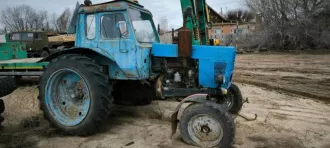 Трактор МТЗ-80 (0651АХ30) с навесным оборудованием