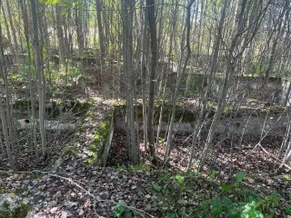 Объекты незавершенного строительства и земельный участок площадью 4999 кв.м. в Калужской области.