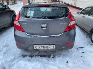 Hyundai Solaris 2014 года, 107 л.с., пробег 56018 км. VIN: Z94CT51CADR096096, государственный номер С371НВ716.