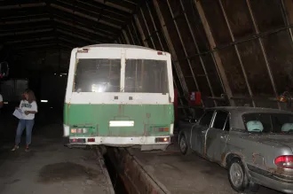 Автобус ПАЗ32051 (идентификационный номер (VIN) XTM3205195003969, год выпуска 1995, кузов № 95003969, цвет бело-зеленый)