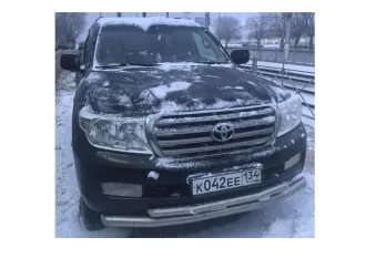 Toyota Land Cruiser 2009 Автомобиль марки Toyota модель Land Cruiser 2009 г.в. VIN-номер JTMHV05JX04040021 По предварительной заявке на электронный адрес: zakurdaev134@yandex.ru в г. Волгограде