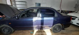 KIA Spectra 2006 года выпуска, модель FB 2272 (Spectra). Объем двигателя 1594 см³, мощность 101,5 л.с. (74,6 кВт). Государственный регистрационный знак C 220KE 02, VIN XТKFB227260008801. Дата регистрации знака 2017-03-28.