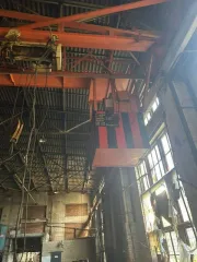 Кран-балка 3,2т 1990 года выпуска. Внешне не разукомплектован, возможно отсутствие деталей.