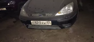 Ford Focus, государственный регистрационный знак Е 423 XX 13rus.