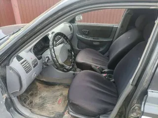 Hyundai Accent 2004 года, 102 лс, 245000 км. Легковой автомобиль, марка: HYUNDAI ACCENT, год изготовления: 2004, VIN: X7MCF41GP5M025860, мощность двигателя, л. с. (кВт): 102 (75). Пробег уточнять при осмотре.
