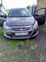 Hyundai Solaris 2014 года, VIN: Z94CT41DADR311577. Техническое состояние: длительное время не эксплуатировался. Требуется замена задних колодок, колеса спускают. Передний бампер немного провисает. Местонахождение: Республика Башкортостан, Федоровский район, село Бала-Четырман. В отношении имущества…