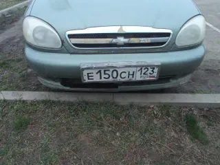 Chevrolet Lanos, 2007, Ланос Оливковый, 2007 г.в. Легковой автомобиль марки Шевроле Ланос (Chevrolet lanos), тип ТС-легковой седан, 2007г.в., цвет: оливковый, VIN: Y6DTF69Y070059976, г/н: Е150СН 123, категория ТС - В; шасси (рама) -отсутствует; мощность двигателя кВт/ л.с. 63.3/86, ПТС: 77 IP №…