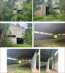 Земельные участки для производственной деятельности:   площадь 10 000 кв.м., к/н: 60:20:0807901:141    площадь 28 707 кв.м., к/н: 60:20:0807901:154.   Нежилое здание, глинозапасник, площадь 1 055,6 м2, к/н 60:20:0807901:185.   Гараж, площадь 298,4 м2, к/н 60:20:0807901:190.   Административное…