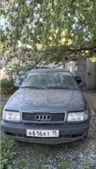 Audi 100, 1990 года выпуска, 98 л.с., пробег 639285 км. Автомобиль легковой, марка: AUDI, модель: 100, VIN: WAUZZZ4AZMN012387, гос. рег. номер: А616КТ15, год изготовления: 1990.
