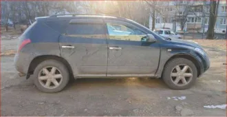 Nissan Murano, 2003 года, 245 лс, полный привод, АКПП, автомобиль легковой, марка: NISSAN, модель: MURANO, VIN: JN8AZ08W23W225352, гос. рег. номер: Т612ХН125, год изготовления: 2003