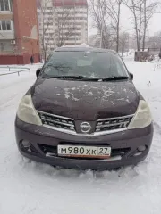 Nissan Tiida 2010, 109 лс, 196334 км, АКПП, модель: NISSAN TIIDA, год выпуска: 2010г, идентификационный номер (VIN): отсутствует, категория: В, модель, № двигателя № HR15-081465C, шасси (рама) отсутствует, кузов (кабина, прицеп) C11-403274, ПТС № 25УР192487