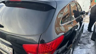 HYUNDAI IX55, 2010. Автомобиль: марка, модель – HYUNDAI IX55; цвет – черный; идентификационный номер (VIN) – KMHNU81CDAU140658; год изготовления – 2010; кузов № KMHNU81CDAU140658; шасси (рама) – отсутствует; паспорт транспортного средства – серия 63РН № 406331.