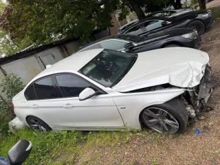 BMW 320D XDRIVE, 2014 BMW 3 серии, 2014 года, 184 лс, 250917 км, АКПП, VIN X4X3D59490PS95521, цвет белый металлик, модель, № двигателя М47020С 73578843, рабочий объем двигателя 1995 куб. см.