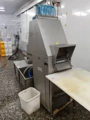 Equipment for fish processing: Scotsman, TITAN, W80 Production equipment for fish processing. Composition: ice bin Scotsman SIS 700, vacuum 2x2 chamber packaging machine TITAN Х-850, inventory number С1125000231, ice generator Scotsman MAR 56 AS, inventory number FA 00224718 Z, conveyor-type brine…