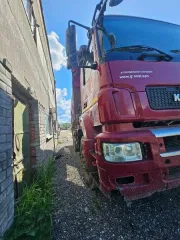 Камаз 6580 2020 г.в. грузовой автомобиль Камаз, 6580, 2020 г.в., VIN XTC658005L2536930, г.н. В306КТ01, цвет красный, на ходу, есть повреждения переднего бампера. Работоспособность не проверялась. Расположено по адресу: Мурманская обл., пгт. Зверосовхоз, стоянка Скарус. 1 штука (шт) VIN номер…